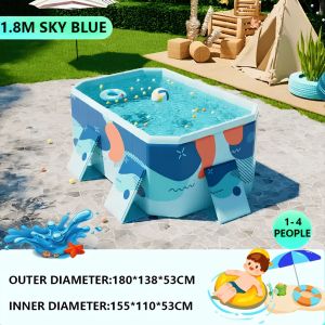 Non Inflatable No Airpump Required Swimming Pool For Family Foldable Swimming Pool For Kids
