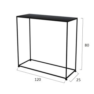 Console Table Iron Nordic Porch Table Narrow Table Jewelry Display Table Living Room View Platform Sofa Rear Shelf Meja Solek Meja Belajar