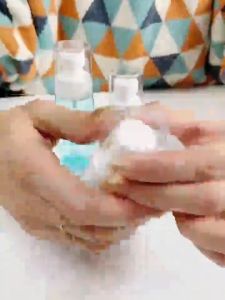 30ml/60ml Plastic Transparent Spray Bottle Perfume Bottle Travel Portable Refillable Spray Bottle PAZU