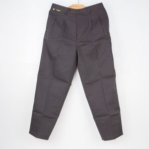 กางเกงแสล็คขายาวคนแก่ ผ้าค็อตตอนคอม มีจีบ Nicman ขากระบอกใหญ่หน่อยๆ คนแก่บ้านนอกชอบ