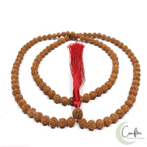 Tasbih Biji Buah Jenitri Genitri Rudraksha 108 Butir Original