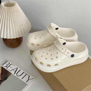 [Free Shipping] Thick-soled EVA clogs new summer style height-increasing for outdoor wear non-slip odor-resistant beach clogs womens style