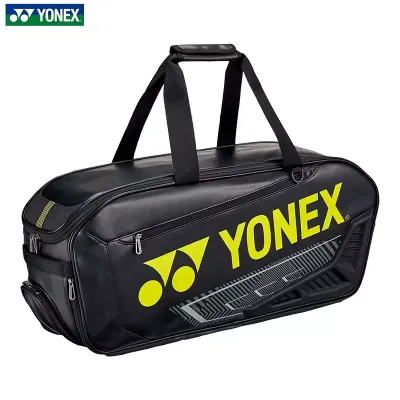YONEX Badminton Bag Large Capacity Professional Tournament Special Single Shoulder Bags Waterproof and Durable Tennis Sports Bag（No China）