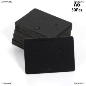 [COD] ZHONGYI0 การ์ดแสดงผลต่างหูกระดาษแข็งกลม50ชิ้นป้ายแขวนเครื่องประดับกระดาษคราฟท์เปล่าสำหรับต่างหูหมุดหูขายบรรจุภัณฑ์