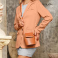 Mikana Bronze Kogarashi Leather Bucket Bag for Woman Sling Bag small bag mini bag slingbag crossbody bag bags for women. 