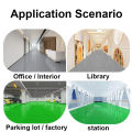 🔥2h quick-drying🔥3 In 1 Epoxy Floor Paint 1kg with brush Waterproof Renovation Anti-cracking Wear-Resistant Suitable For Cement Floor Factory Warehouse Office epoxy paint for flooring rubberized paint for flooring waterproof epoxy floor paint. 