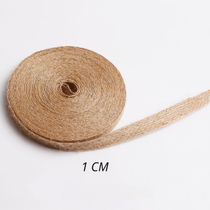 2 mét Dây ruy băng trang trí Dây gai gói hoa bọc quà thắt nơ xinh xắn nhiều kích thước làm đồ diy decor sản phẩm