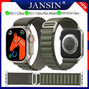 Dây đeo Alpine Loop Đồng Hồ Thông Minh H11 Ultra 49mm Seri 8 H11 Ultra Plus Vòng đeo tay chính thức H9 HK10 H10 Ultra Size 42mm 44mm 45mm