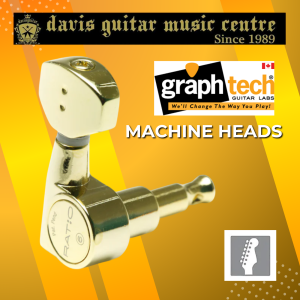 Graphtech PRN-2721-G0 Machine Head 6 in line for Electric Guitar