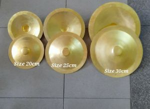 chũm chọe bằng đồng vàng - nạo bạt đồng vàng