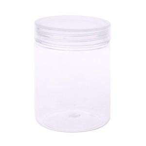 Round Clear Jar 150ml PET Container Pot Bottle Makeup Face Cream Container for Outdoor Traverling Camping Lotion