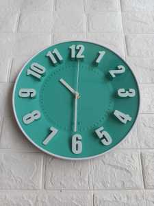 jam dinding 9628 bulat keren