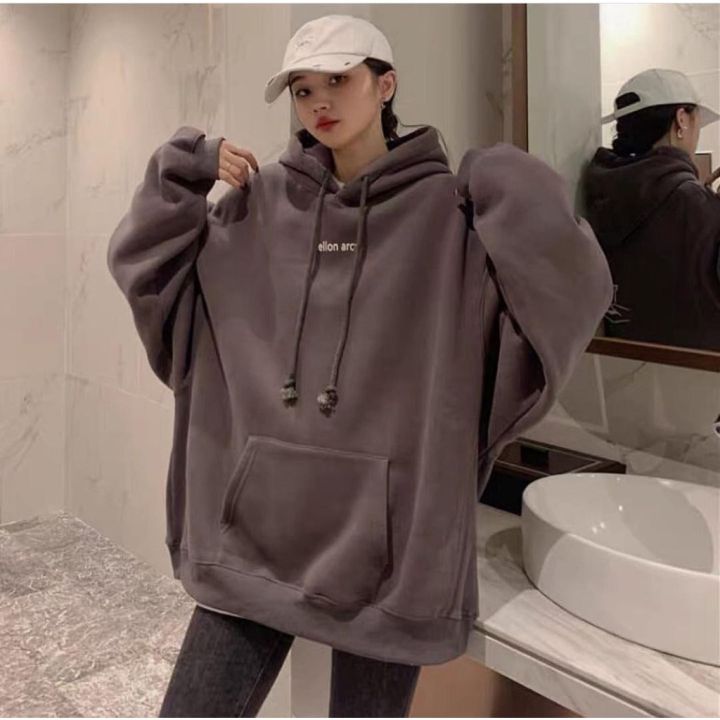 Sweater hoodie wanita clearance lazada