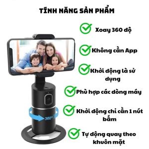 GIMBAL CAMERA 360* THEO DÕI THÔNG MINH WIWU WI-SE008