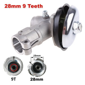 หัวเกียร์เครื่องตัดหญ้า หัวเฟือง รุ่น GX35/ RBC411 หัวสามเหลี่ยม (28 มิล 9 ฟัน) สีเงิน