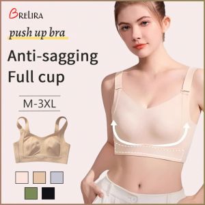 bra push-up mesra kulit pengurangan payudara membentuk langsing bra push-up lancar pengecilan payudara