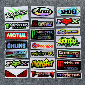 Gói 40 Miếng Dán Và Đề Can Xe Máy JDM Miếng Dán Vinyl Xe Hơi Miếng Dán Kính Xước Chống Nước Miếng Dán Trang Trí Ma Samurai Phản Quang