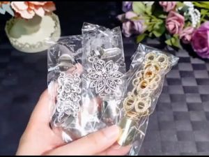 Fashion Shawl Brooch European American Retro Sweater Clip Women Scarf Buckle Anti-exposure Duck Clip (3pcs)