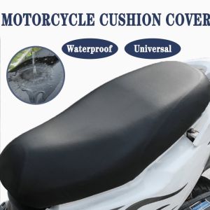 1Pc Universal Motorcycle Elastic Cushion Cover Thickened Pedal Battery Car Sun Proof and Rain Proof Leather Seat Cover