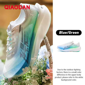 Qiaodan Feiying PB4 Women Running Shoes Full Palm Carbon Plate Lightweight Professional BM22240299