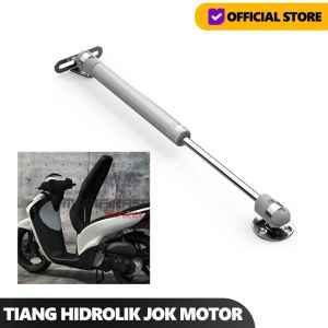Hidrolic Jok Motor Hubben Alat Bantu Buka Tempat Duduk Otomatis Tiang Hidrolik Jok Sepeda Motor Ukuran 27 CM Bahan Besi Asli Tebal Kuat Importir Suplier Termurah