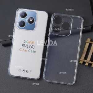 Realme C63 Soft case Clear 2.0mm Case Bening Realme C63