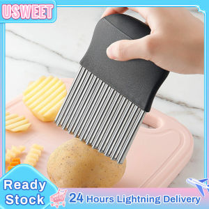 Potato Chip Slicer Potato Vegetable Fruit Multi-function Cutter High Quality Kitchen Utensil Cooking Tools Stainless Steel Wave Cutter