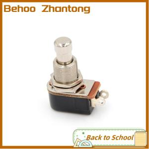 Behoo New Electric Guitar Switch Momentary Push Button Foot Switch SPST