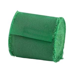 Tearable Chiffon Ribbon Roll Crafting Materials for Event Decorations Gift Wrapping Accent 5 Meter