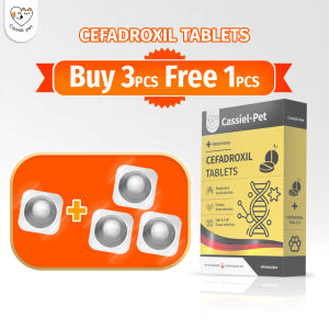 Cassiel Pet Antibiotics for Cat and Dog Cure for different Bacteria Infection urethra/Respiratory/Skin/Ear/Joints