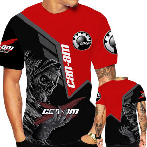 [Local Stock] ZEEMIN BRP Can Am 3D Print Sports Quick-dry Breathable Men T-shirt Outdoor Moto Team Fan Uniform Parent-child Short Sleeve Clothing Top