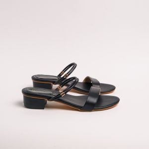 Zavatu Sepatu Hak Tahu 3cm Big Size Jumbo 41 42 43 44 45 ZVT 163 Hitam