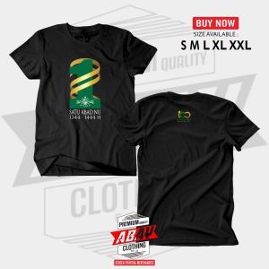 Baju Distro Pria Islami NU SATU ABAD Lengan Panjang Dan Pendek All Size