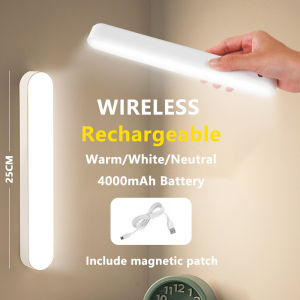 Magnetic Rechargeable Led Light For Room Study Wall Lamp For Bedroom Portable Emergency Night Lights