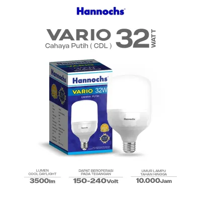 Lampu Bohlam LED Hannochs VARIO 32W / TERSEDIA HARGA GROSIR / MURAH DAN BERKUALITAS