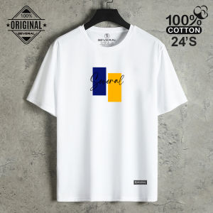 Several - TShirt Cowok Baju Kaos Pria Distro Terbaru Motif Keren Premium Cotton Combed 24s Putih