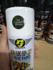 PILOK CAT RJ ARMY GREEN 522 Hijau Army 300cc Cat Semprot Pylok