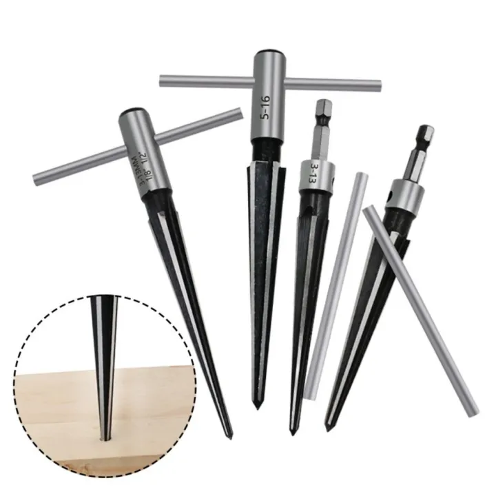 MARISSAWI Lục giác Kim loại Deburring Sửa chữa lỗ thải Tay Dụng cụ vát ...