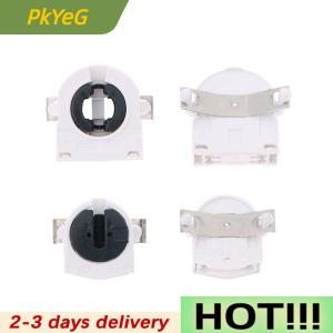 PkYeG 5Pcs T5 T8 Fluorescent Light Holder G5 G13 Base Non-Shunted Heat-Resistant Lamp Socket AC 500V 2A For LED Fluorescent Light Tube