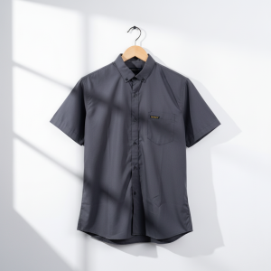 KEMEJA POLOS PRIA LENGAN PENDEK READY DARI SIZE M/L/XL/XXL/XXXL BISA C.O.D