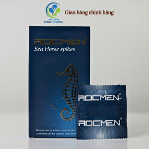 Bao Cao Su Rocmen Cá ngựa xanh hộp 10 cái