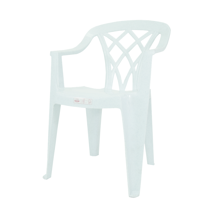 Cofta Diamond Arm Monobloc Chair Set of 4 Lazada PH