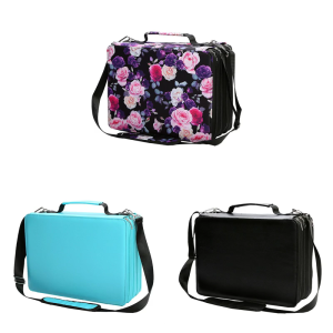 Marker Organizers Case Holding 224 Markers Multilayer Travel Marker Storage Bag Marker Holder Bag with Shoulder Strap