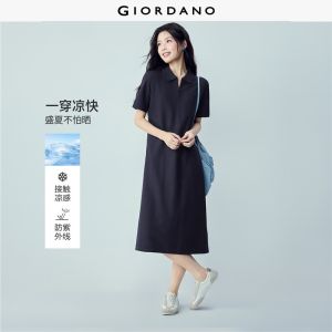 GIORDANO Women Dress High Tech Cool Touch High Tech Dress Casual Stylish Trendy Elegant Comfortable Fashion 13466284