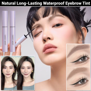 Natural Long-Lasting Waterproof Eyebrow Tint 4 Colors Eyebrow Dyeing Gel With Brush Professional Eyebrow Cream