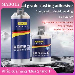 [COD] MADOU2 2 in1 công nghiệp AB Caster keo chịu nhiệt keo 50 100ml hàn lạnh đại lý sửa chữa khiếm khuyết mạnh mẽ keo sửa chữa kim loại dán