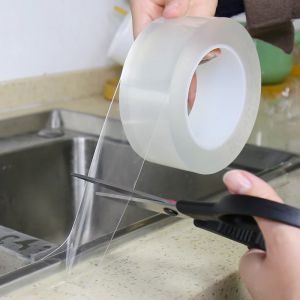 Kitchen Sink Waterproof Sticker Anti-mold Waterproof Tape Bathroom Countertop Toilet Gap Self-adhesive Seam Sticker Home Kitchen