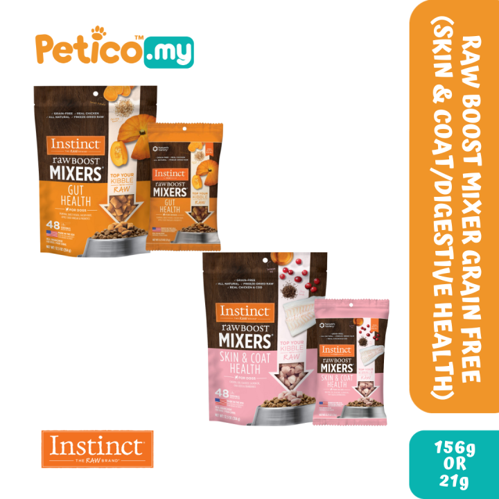 Instinct Dog FreezeDried Raw Boost Mixers Grain Free (21g/ 156g)(Skin