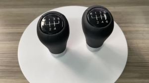 Pursuestar Leather 5 Speed Manual Short Shift Knob for BMW 1 3 5 6 Series E30 E32 E34 E36 E38 E39 E46 E53 E60 E63 E83 E84 E90 E91 E92