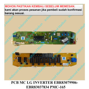 PANEL / POWER / MODUL MESIN CUCI SET / PCB MESIN CUCI LG INVERTER EBR83079906-EBR83037834 PMC-165